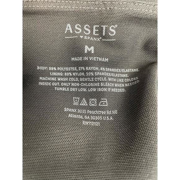 Spanx Assets pull on stretch black leggings pants women's size medium - Picture 4 of 4